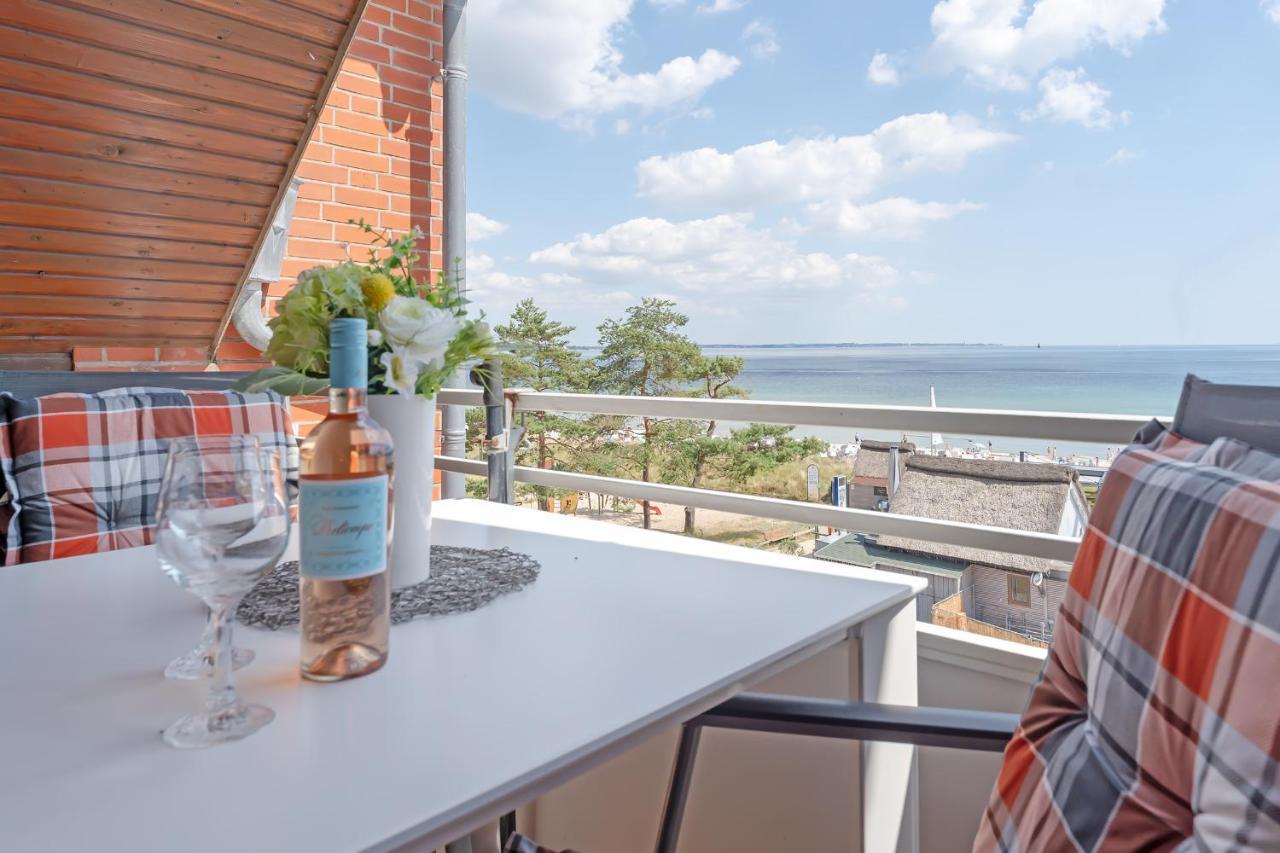 Strandburg Ostseeblick Scharbeutz Buitenkant foto