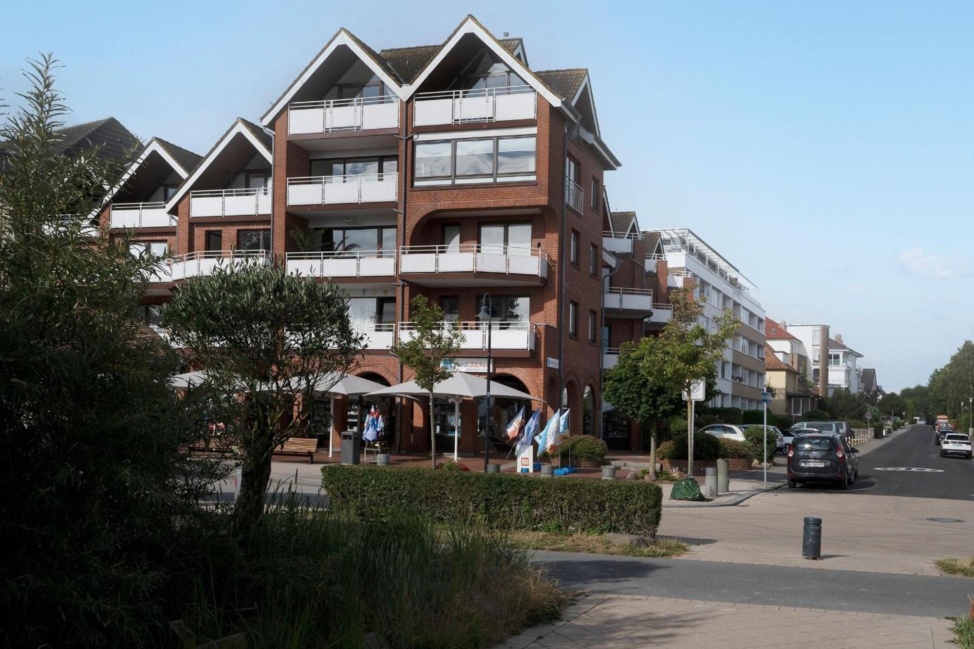 Strandburg Ostseeblick Scharbeutz Buitenkant foto